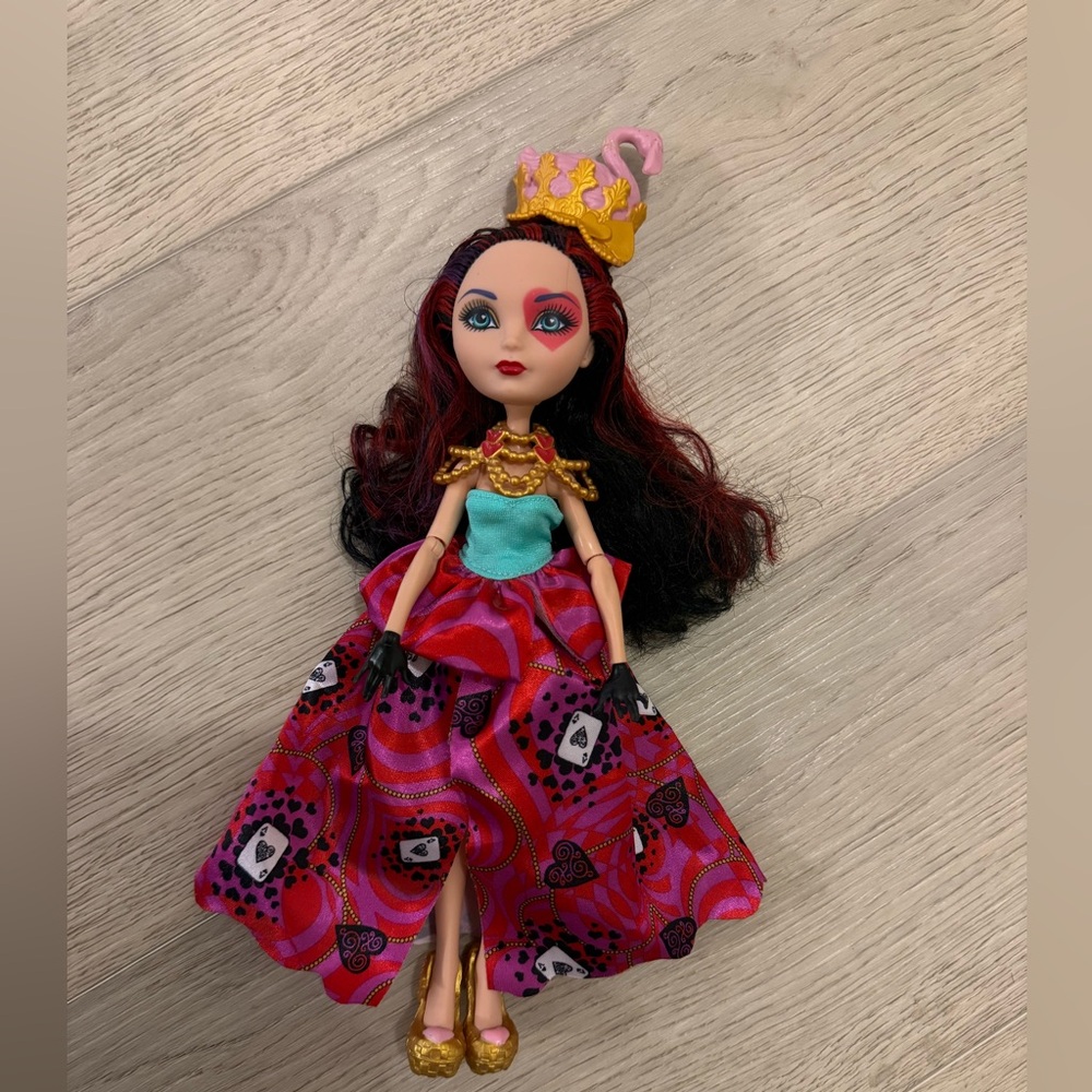 Ever After High Way Too Wonderland Lizzie Hearts Doll Mattel